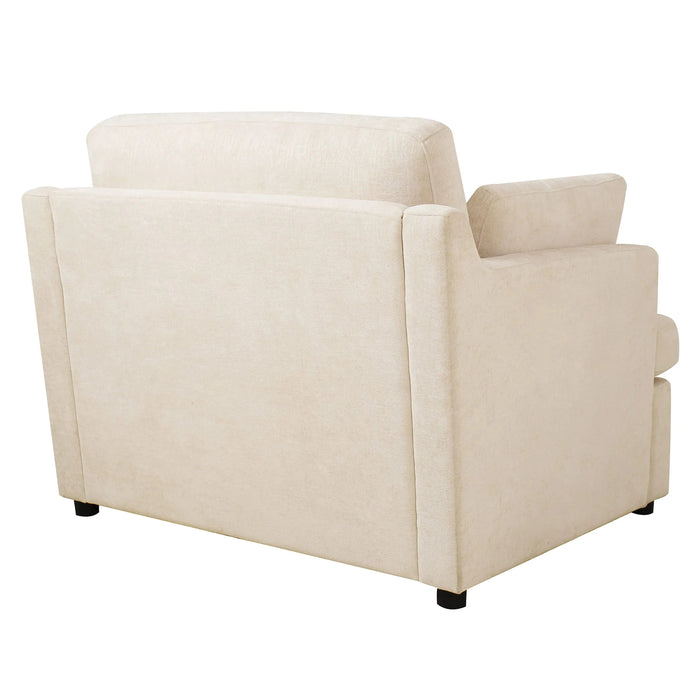 Mirod Oversized Accent Chair - Comfortable Armrest Cushions, Versatile Neutral Style, Elegant Design, Durable Frame Default -DTYStore