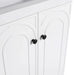 Modern 24' Freestanding Bathroom Vanity with Soft-Close Cabinet Doors in White Plywood, Excluding Sink Default -DTYStore