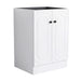 Modern 24' Freestanding Bathroom Vanity with Soft-Close Cabinet Doors in White Plywood, Excluding Sink Default -DTYStore