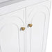 Modern 24' Freestanding Bathroom Vanity with Soft-Close Cabinet Doors in White Plywood, Excluding Sink Default -DTYStore