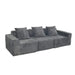 Modern 3-Seater Convertible Modular Sectional Sofa Set Popular Compression Sofa Default -DTYStore