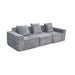 Modern 3-Seater Convertible Modular Sectional Sofa Set Popular Compression Sofa Default -DTYStore