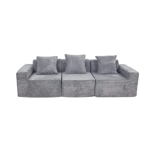 Modern 3-Seater Convertible Modular Sectional Sofa Set Popular Compression Sofa Default -DTYStore