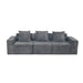 Modern 3-Seater Convertible Modular Sectional Sofa Set Popular Compression Sofa Default -DTYStore