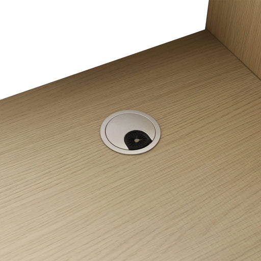 Modern 48' Freestanding Bathroom Vanity with White Resin Sink & Soft-Close Cabinet Doors in Oak Finish Default -DTYStore