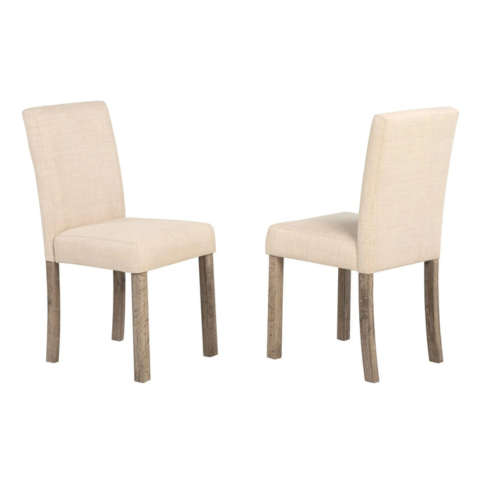 Modern 6-Piece Dining Table Set with 4 Upholstered Chairs and Bench for Kitchen or Dining Room – Brown Default -DTYStore