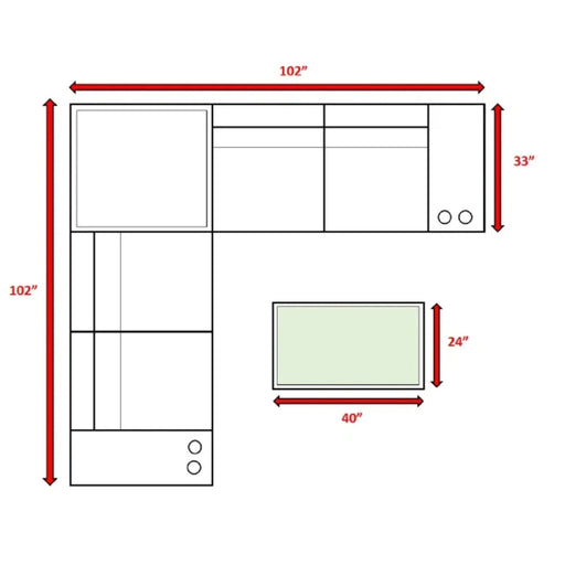 Modern 8-Piece Patio Rattan Sectional Set with Cushions in Brown and Gray, HDPE Wicker, Fully Assembled Default -DTYStore