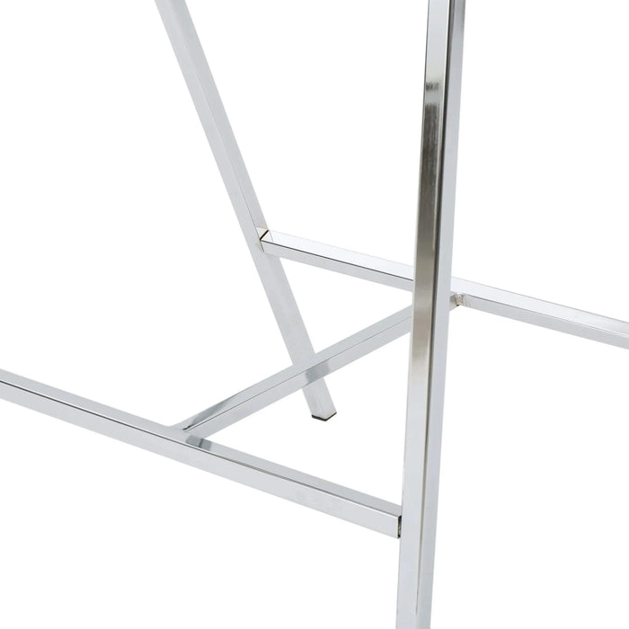 Modern Bar Stools Set of 2 with Low Back and Arms in Ivory PU Upholstery and Durable Metal Frame Default -DTYStore