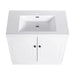 Modern Bathroom Vanity with White Resin Sink & Soft-Close Cabinet Doors, Durable Plywood, 36 Inch Default -DTYStore