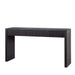 Modern Black Console Table with 4 Drawers – 59.2 Entryway Table with Storage Default -DTYStore