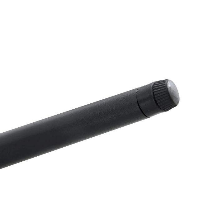 Modern Black Faux Leather Dining Chair Set with Curved Cushion and Metal Legs for Comfort.Set of 4. Default -DTYStore