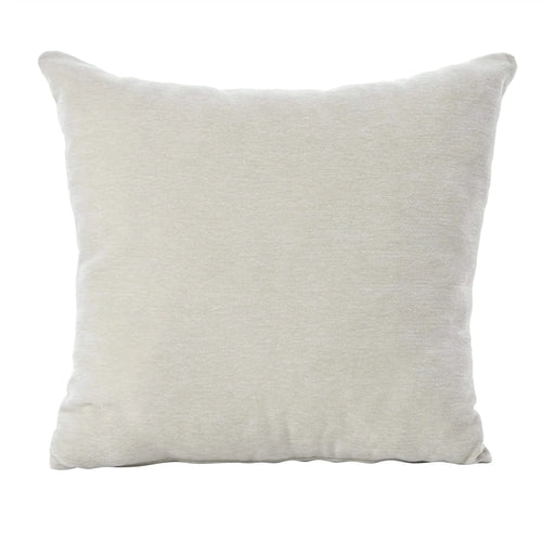 Modern Chenille Accent Chair, Upholstered Armchair for Living Room, Mid Century Fabric Lounge Chair w/Pillow, Comfortable Reading Chair with Wood Legs for Living Room, Bedroom, Reception Room (Beige) Default -DTYStore