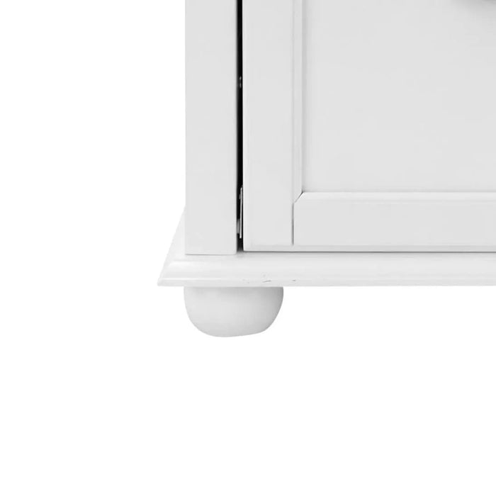 Modern Classic Hall Tree with Shoe Rack Bench and Coat Hooks for Hanging Storage, Entryway Bench with Open Shelves and Shoe Cabinets 40.16'W*18.58'D*64.17'H white Default -DTYStore