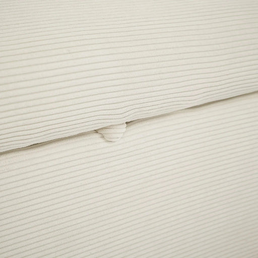 Modern Convertible Pull-out Sofa Bed with USB Ports and Pillows, Beige Corduroy, 57.48 inches Default -DTYStore