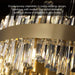 Modern Crystal Chandelier Gold Chandelier For Living Room Round Brass Chandelier Big Gold Chandelier Light Melighting Crystal Chandeliers Bronze Chandelier 24Inch 18-Light Default -DTYStore