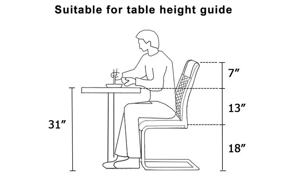 Modern Dining Chairs with Faux Leather Padded Seat Dining Living Room Chairs Upholstered Chair with Metal Legs Design for Kitchen, Living, Bedroom, Dining Room Side Chairs Set of 4 (Grey+PU)C-001 Default -DTYStore