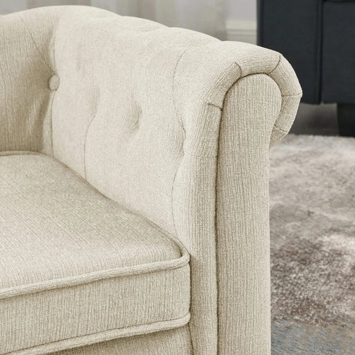 Modern Elegant Rectangle Pet Bed, Durable Elevated Dog Sofa, Beige Foam 40'*23'*14' Default -DTYStore