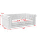 Modern Elegant Rectangle Pet Bed, Durable Elevated Dog Sofa, Beige Foam 40'*23'*14'- DTY Store