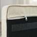 Modern Elegant Rectangle Pet Bed, Durable Elevated Dog Sofa, Beige Foam 40'*23'*14' - DTY Store