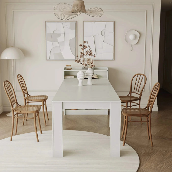 Modern Extendable Dining Table with Storage Default -DTYStore