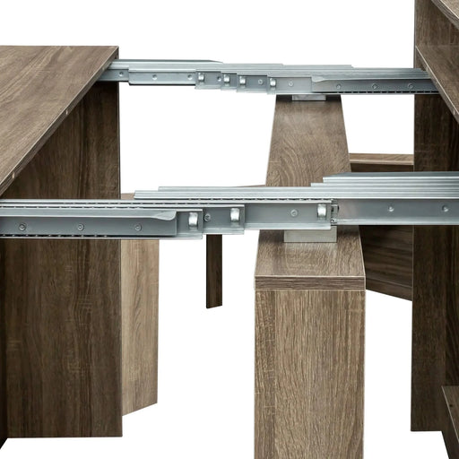Modern Extendable Dining Table with Storage Default -DTYStore