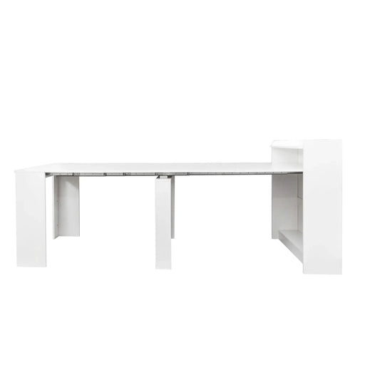 Modern Extendable Dining Table with Storage Default -DTYStore