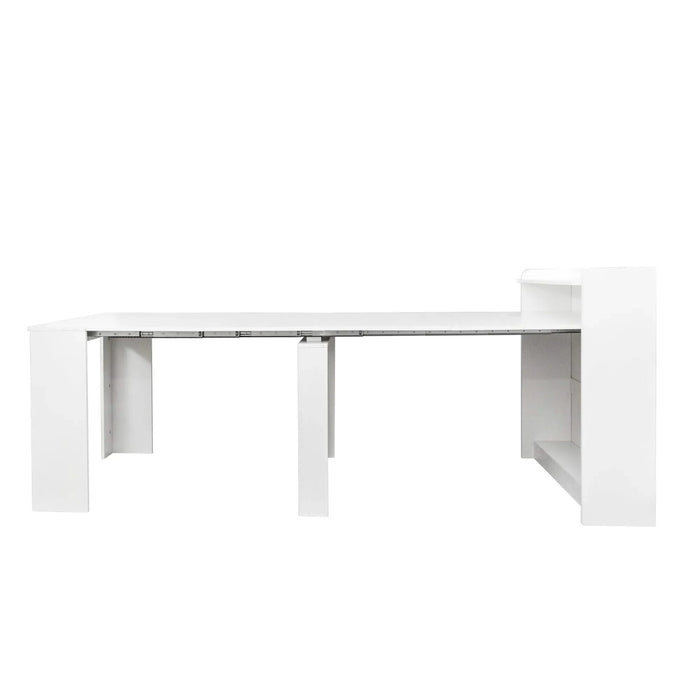 Modern Extendable Dining Table with Storage Default -DTYStore