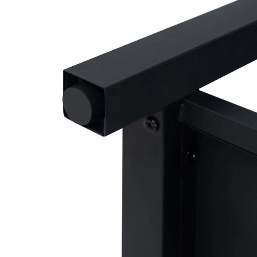 Modern Freestanding 20-Inch Natural Bathroom Vanity with White Ceramic Sink, Hot and Cold Faucet, 1-Door Cabinet & Open Iron Shelf, Magnesium Oxide and Iron Frame Default -DTYStore