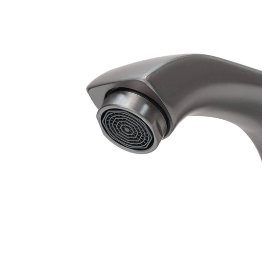 Modern Freestanding 20-Inch Natural Bathroom Vanity with White Ceramic Sink, Hot and Cold Faucet, 1-Door Cabinet & Open Iron Shelf, Magnesium Oxide and Iron Frame Default -DTYStore