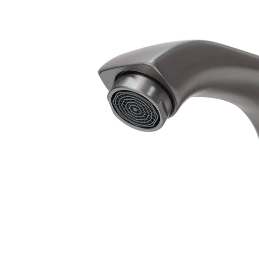 Modern Freestanding 24-Inch Natural Bathroom Vanity with White Ceramic Sink, Hot and Cold Faucet, 2-Door Cabinet & Open Iron Shelf, Magnesium Oxide and Iron Frame Default -DTYStore