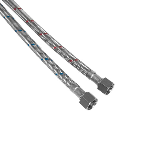 Modern Freestanding 24-Inch Walnut Bathroom Vanity with White Ceramic Sink, Hot and Cold Faucet, 2-Door Cabinet & Open Iron Shelf, Magnesium Oxide and Iron Frame Default -DTYStore