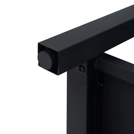 Modern Freestanding 32-Inch Blue Bathroom Vanity with White Ceramic Sink, Hot and Cold Faucet, 2-Door Cabinet & Open Iron Shelf, Magnesium Oxide Frame Default -DTYStore