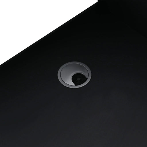 Modern Freestanding Bathroom Vanity with Adjustable Shelves in Light Coffee Plywood, 48' Default -DTYStore