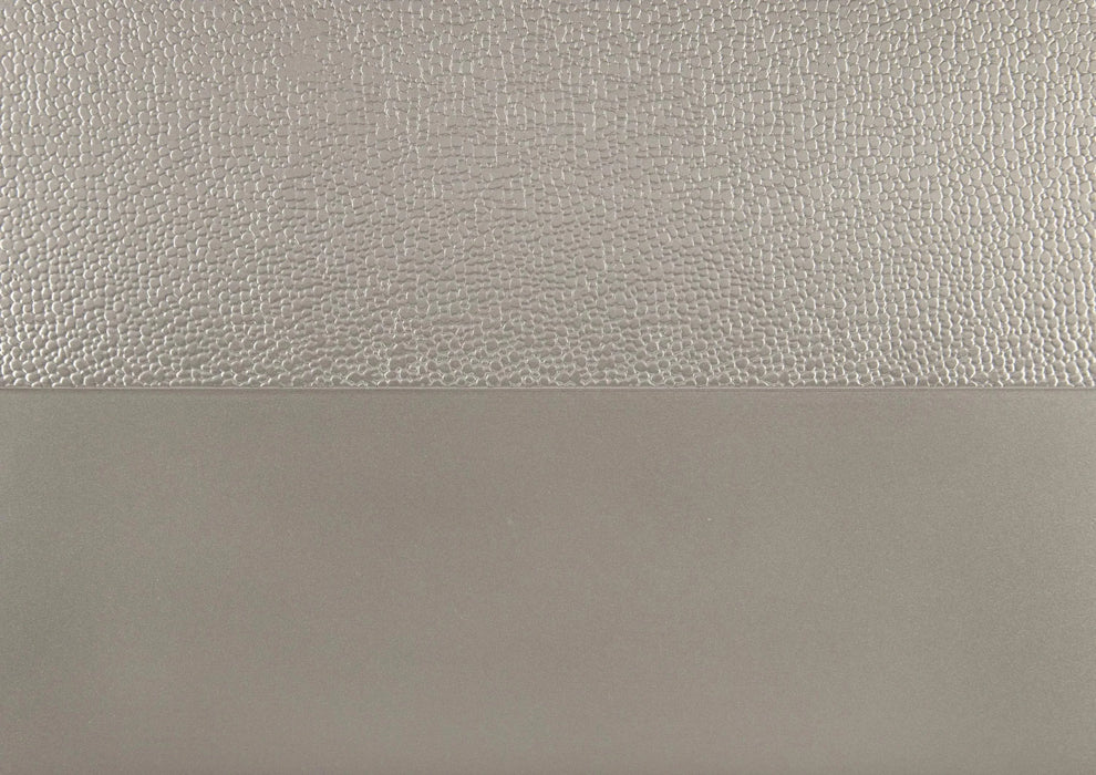 Modern Glamourous 1pc Dining Table with Separate Extension Leaf Cabriole Legs Insert Glass Panels Traditional Furniture Default -DTYStore