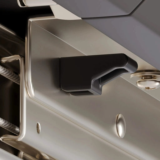 Modern Mid-Century Extendable Black Dining Table with Metal X Shape Legs, MDF Top, 62.4 to 78.15 inches Default -DTYStore