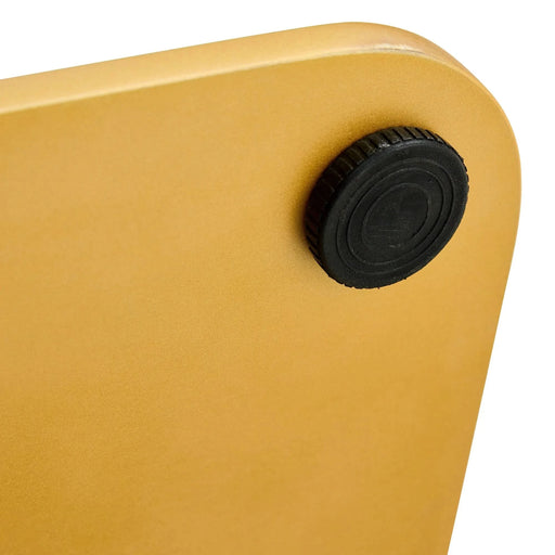 Modern Minimalist Dining Table with Imitation Marbled Glass Top and Gold MDF Legs for Kitchen and Living Room Default -DTYStore