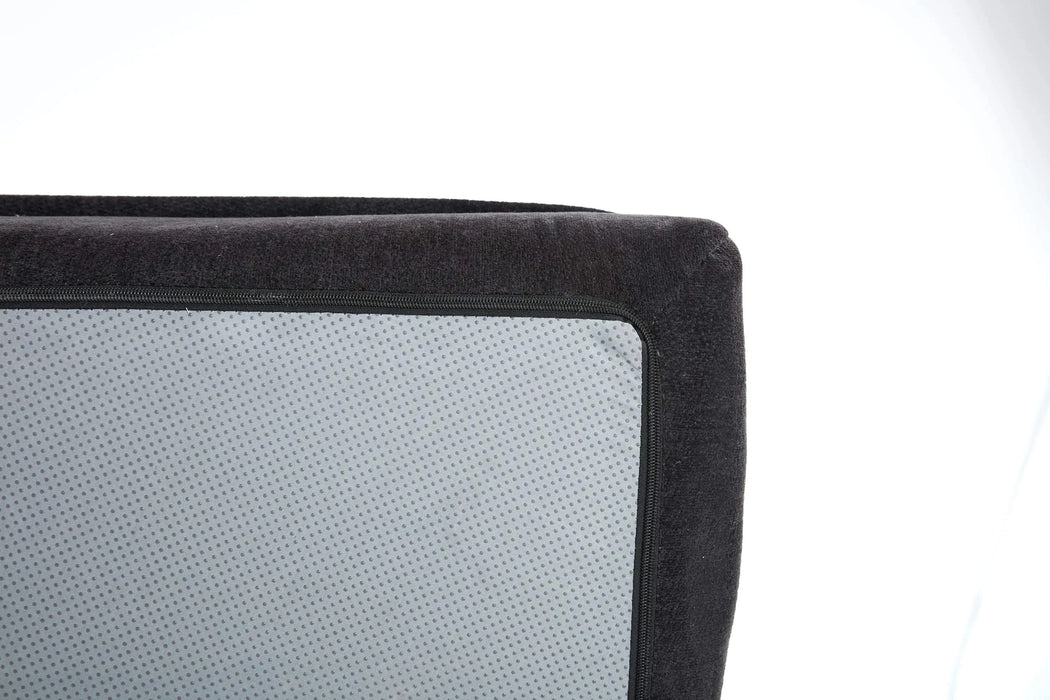 Modern Minimalist Modular Sectional Sofa with Deep Seats and Right Facing Chaise, Black Upholstered Fabric Default -DTYStore