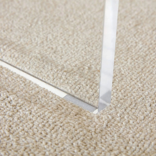 Modern Minimalist Wooden Table with Acrylic Legs for Dining, Living Rooms, and Kitchens Default -DTYStore