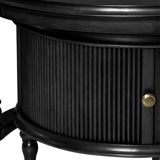 Modern Nesting Coffee Table Set with Glass and Solid Wood Frame Default -DTYStore