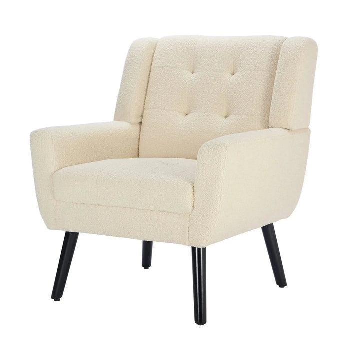 Modern Soft Ergonomic Accent Chair Living Room Bedroom Home Chair for Indoor Use -DTYStore