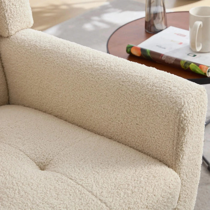 Modern Soft Ergonomic Accent Chair Living Room Bedroom Home Chair for Indoor Use -DTYStore