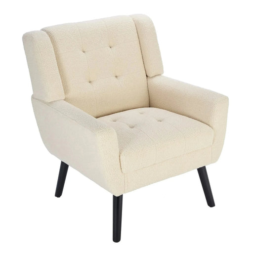 Modern Soft Ergonomic Accent Chair Living Room Bedroom Home Chair for Indoor Use -DTYStore