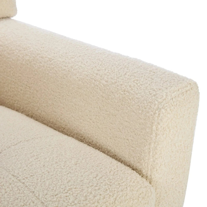 Modern Soft Ergonomic Accent Chair Living Room Bedroom Home Chair for Indoor Use -DTYStore