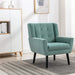 Modern Soft Ergonomic Accent Chair Living Room Bedroom Home Chair for Indoor Use -DTYStore