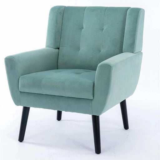 Modern Soft Ergonomic Accent Chair Living Room Bedroom Home Chair for Indoor Use -DTYStore
