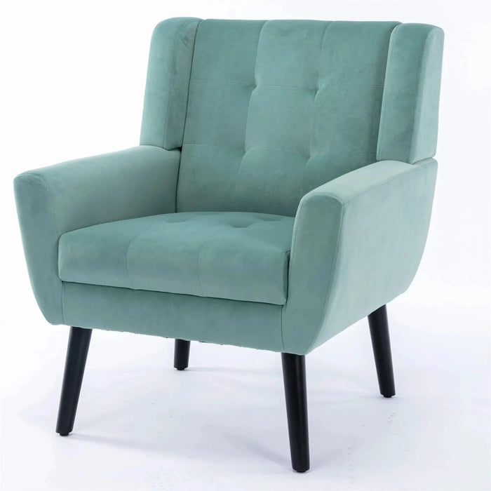 Modern Soft Ergonomic Accent Chair Living Room Bedroom Home Chair for Indoor Use -DTYStore