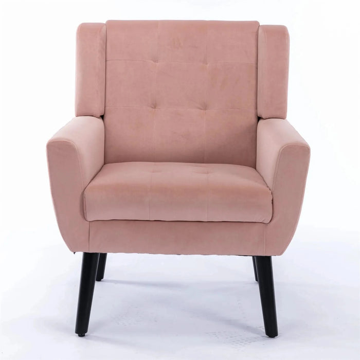 Modern Soft Ergonomic Accent Chair Living Room Bedroom Home Chair for Indoor Use -DTYStore