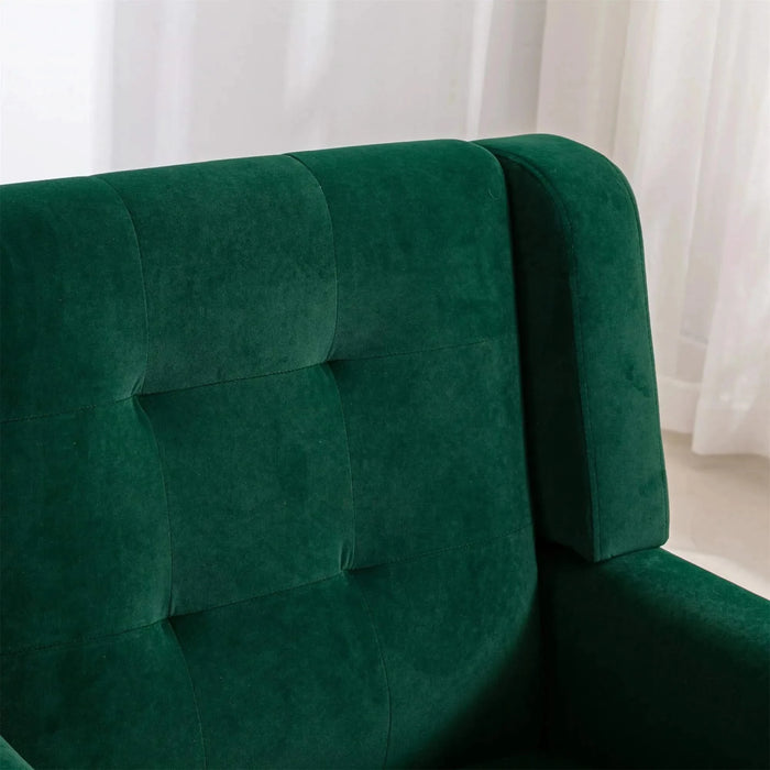 Modern Soft Ergonomic Accent Chair Living Room Bedroom Home Chair for Indoor Use -DTYStore