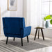 Modern Soft Ergonomic Accent Chair Living Room Bedroom Home Chair for Indoor Use -DTYStore