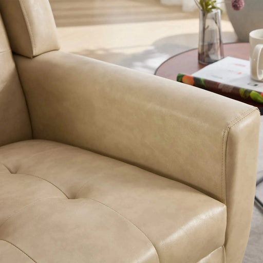 Modern Soft Ergonomic Accent Chair Living Room Bedroom Home Chair for Indoor Use -DTYStore